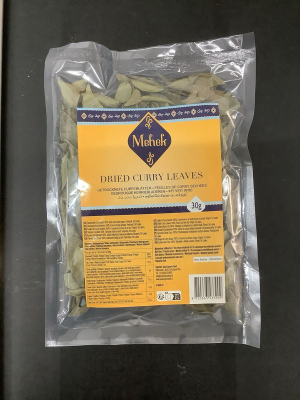 Mehak Dried Curry Leaves 30g