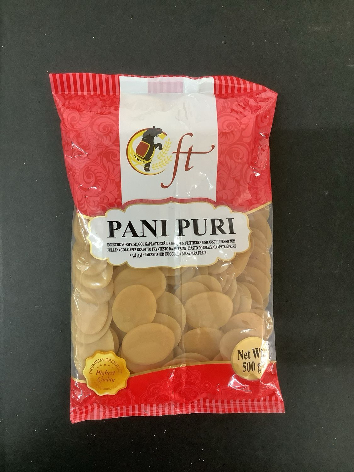 Cft Gol Gappa Pani Puri 500g