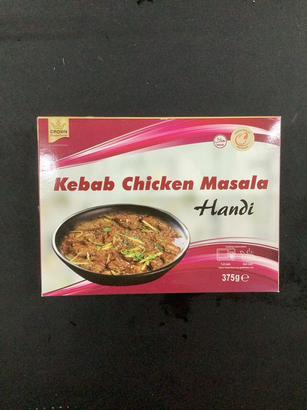 Crown Kebab Chicken Masala Handi 375g Crown Kebab Chicken Masala Handi 375g