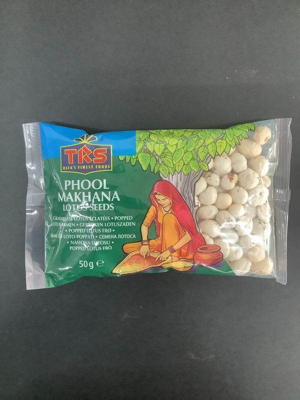 TRS Phool Makana / Lotus Seeds 50g TRS Phool Makana / Lotus Seeds 50g
