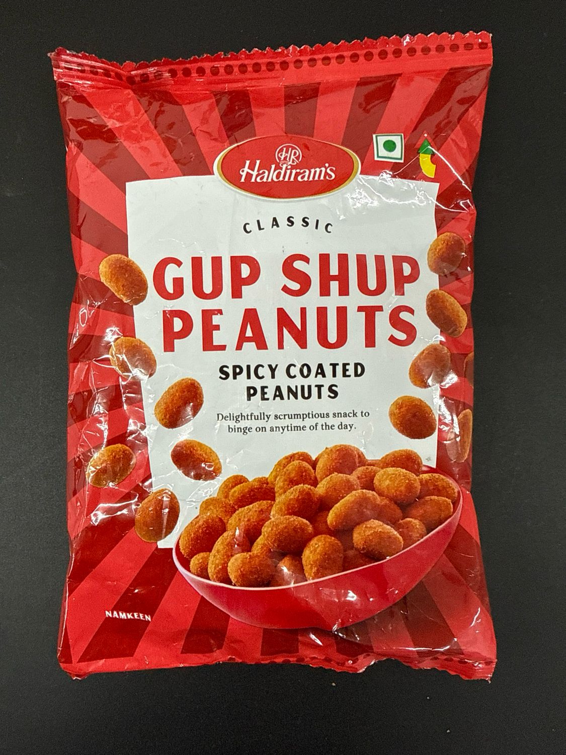 Haldiram Gup Shup Peanuts (Spicy Coated) 200g