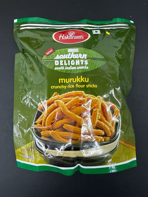 Haldiram&#39;s Murukku Crunchy Rice Flour Sticks 200g