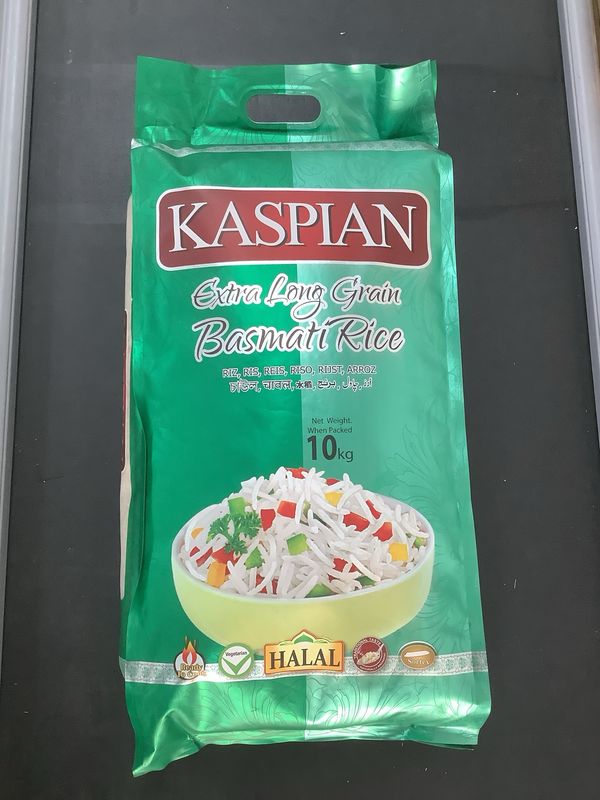 Kaspian Extra Long Grain Basmati 10kg