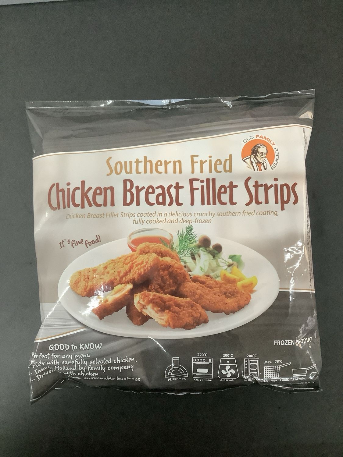 Chicken breast fillet strips 1000g