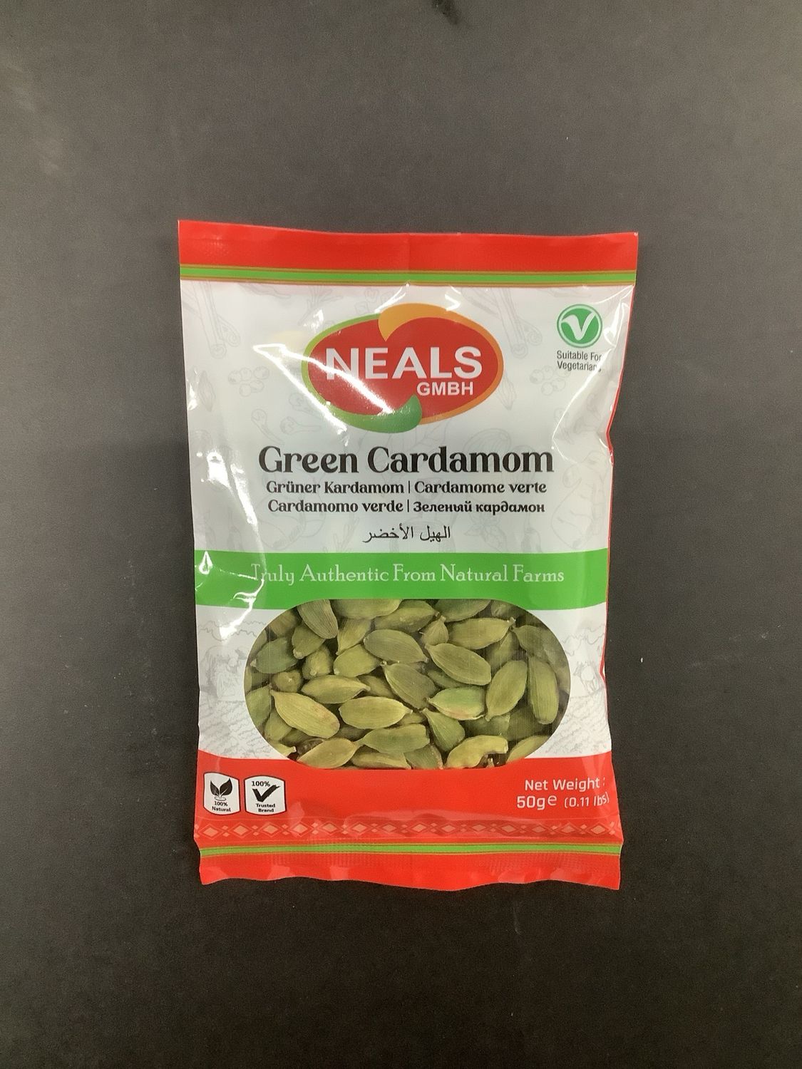 Neals green cardamom 50g