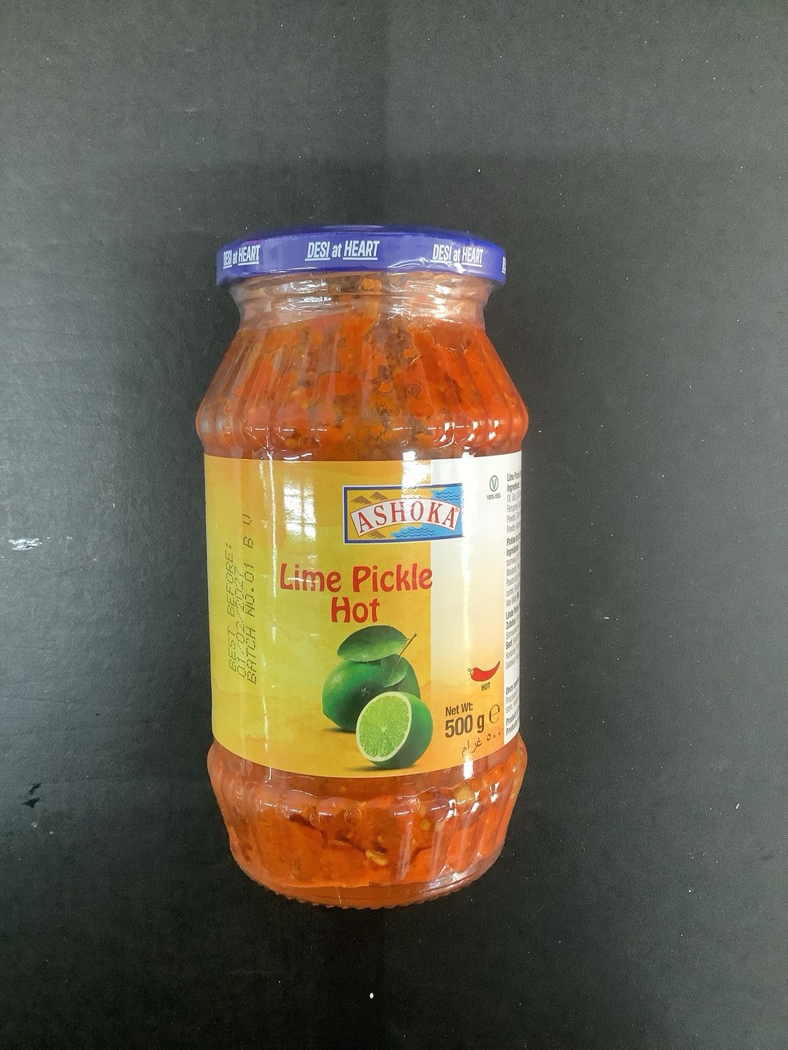 Ashoka lime hot pickle 500g