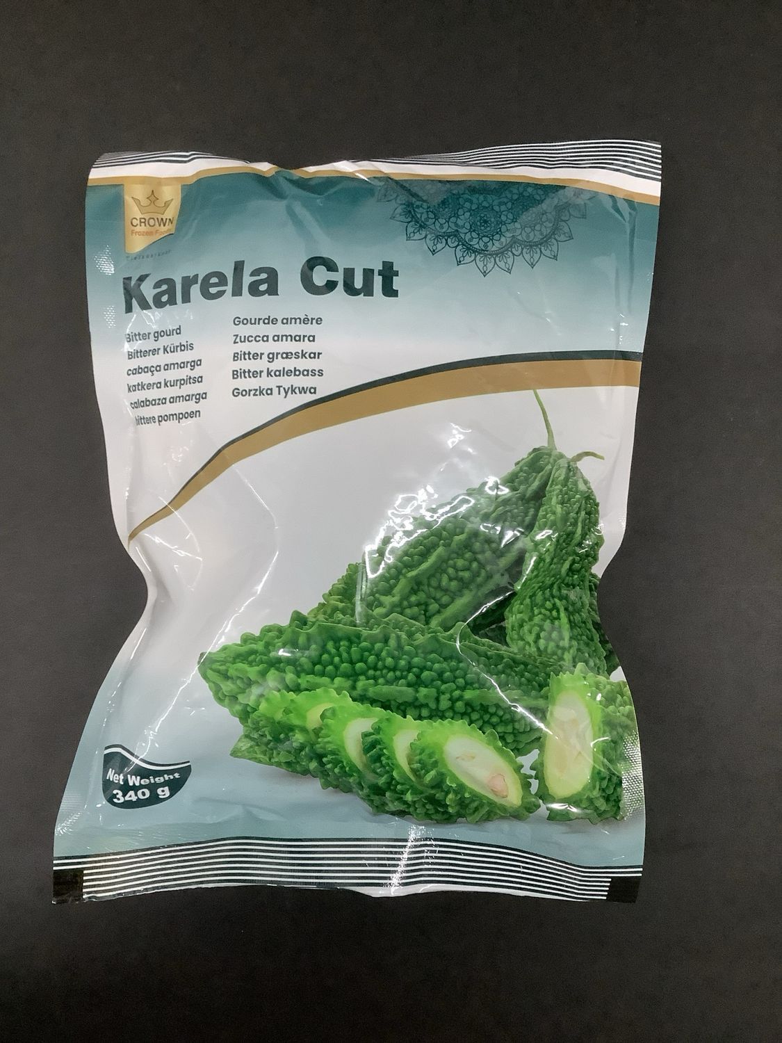 Greentech Frozen Karela cut 340g