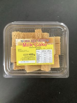 Bhai Bhai Sweets Milk Cake 400g Bhai Bhai Sweets Milk Cake 400g
