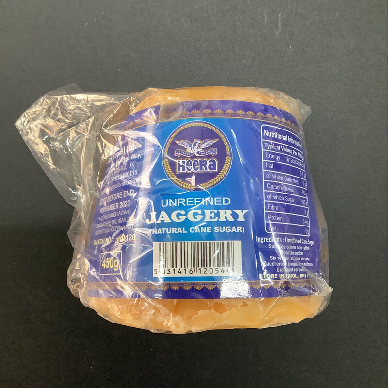 Heera Unrefined Jaggery 450g Heera Unrefined Jaggery 450g