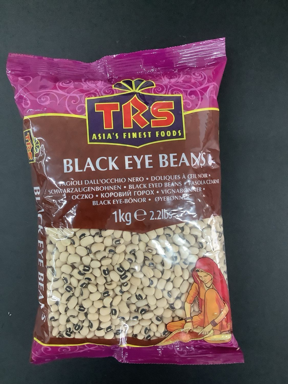 TRS Black Eye Beans 1kg