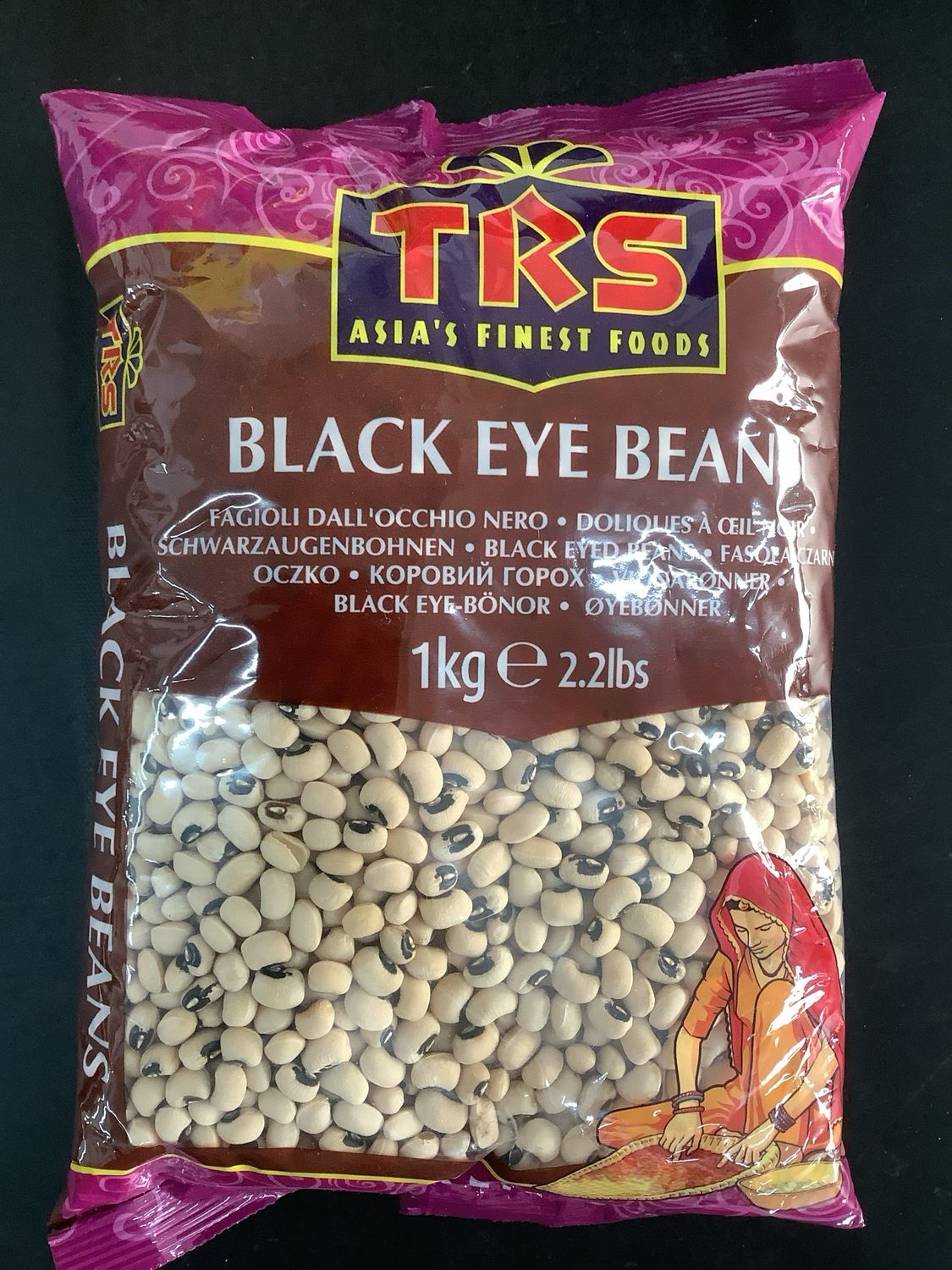 TRS Black Eye Beans 1kg