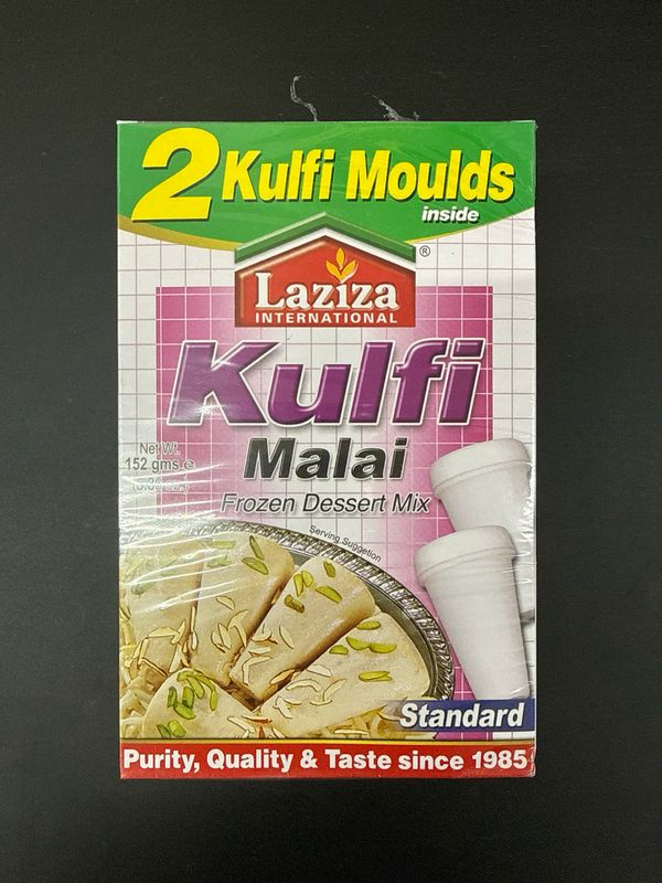 Laziza Kulfi Malai Frozen Desert Mix Standard 152g