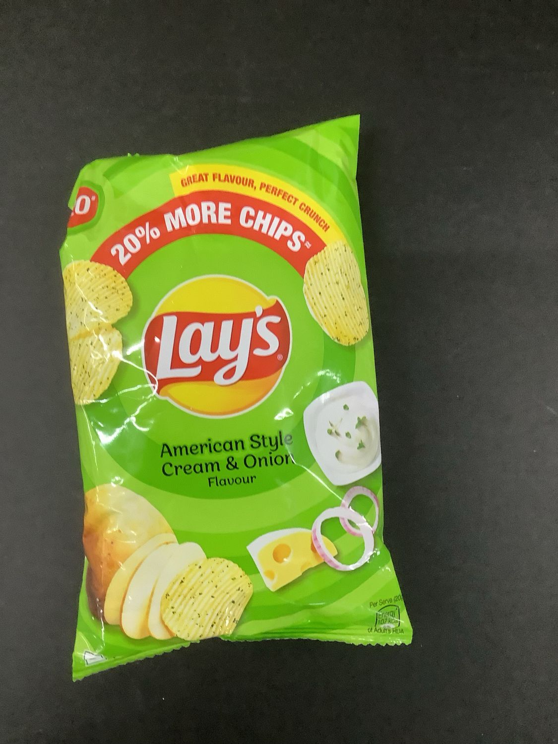Lays American Style Cream &amp; Onion 20g