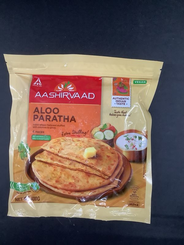 Aashirvaad Aloo Paratha 400g 4pcs Aashirvaad Aloo Paratha 400g 4pcs