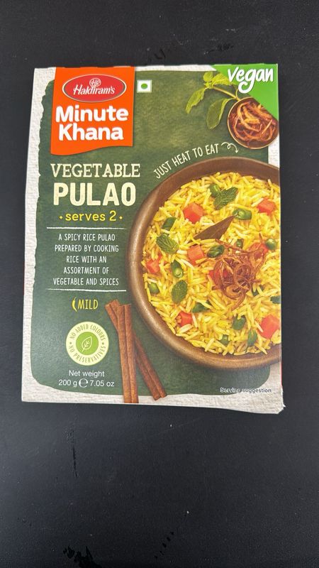 Haldirams Minute Khana Vegetable Pulao 300g