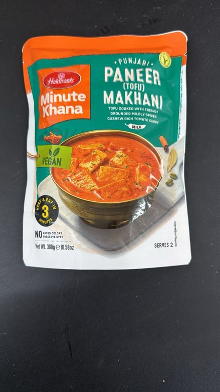 Haldirams Minute Khana Paneer Tofu Makhani 300g