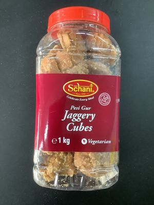 SCHANI jaggery Cubes Pedi Gur 1kg SCHANI jaggery Cubes Pedi Gur 1kg