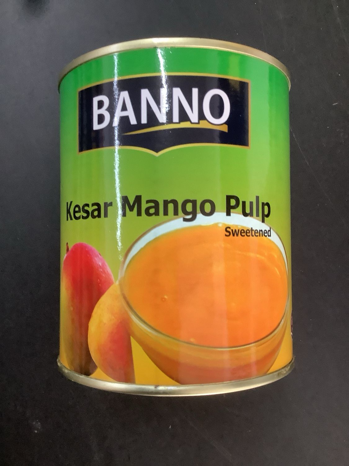 BANNO Kesar alphonso mango pulp Sweetened 850g