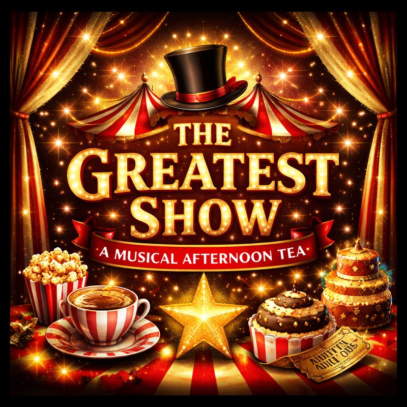 The Greatest show afternoon Tea £10 Deposit Each Person