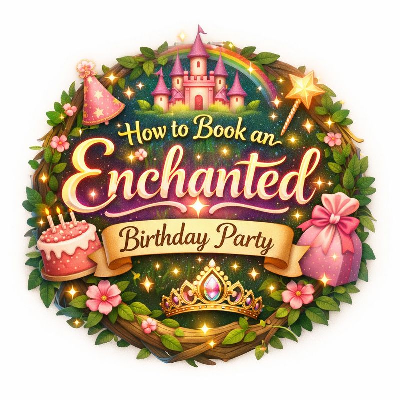 A Enchanted Birthday Party Instructions On How To Book