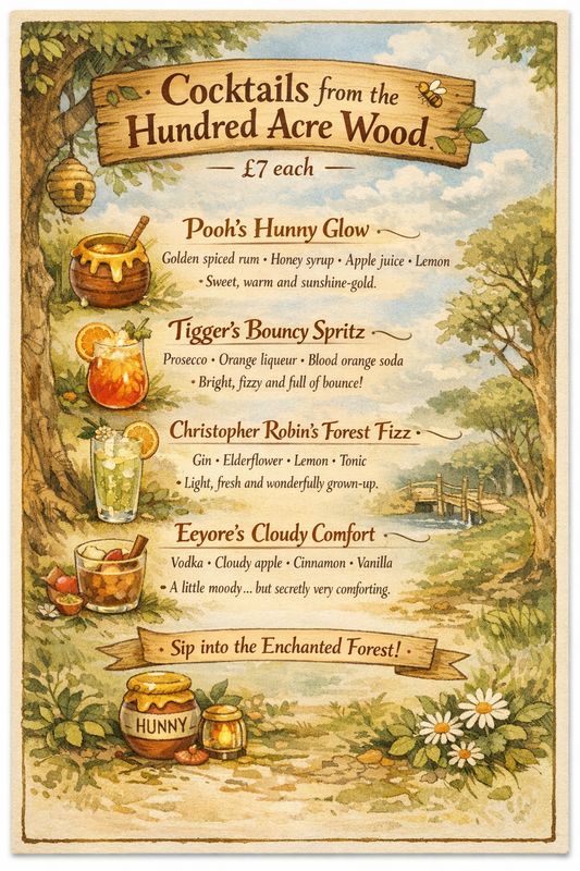 100 Years Winnie Pooh In 100 Acre Woods Afternoon Tea