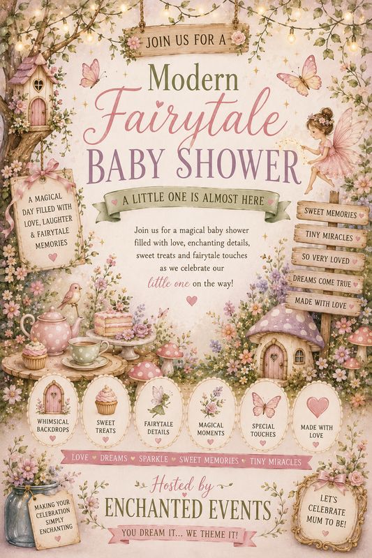 Fairy Shower Tea Party