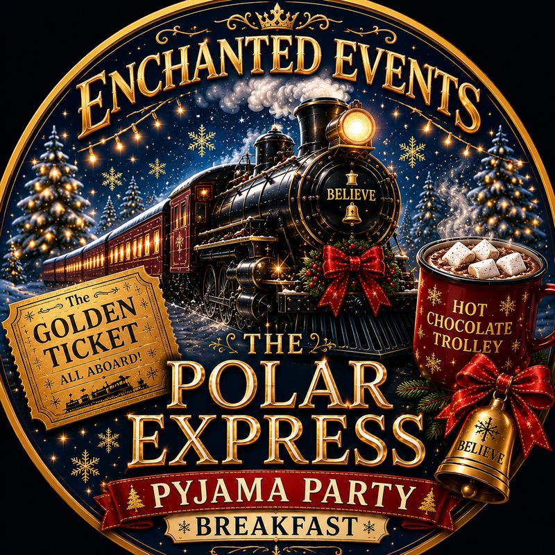 Polar Xmas Express Pyjama party Breakfast 10am December 21st