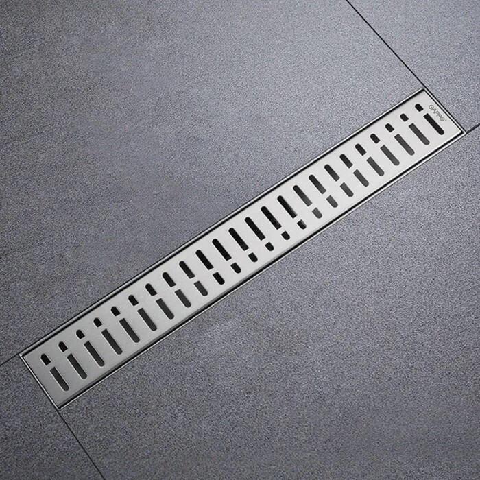 Душевой трап Gappo G88007-3 (70х800 мм, сатин)