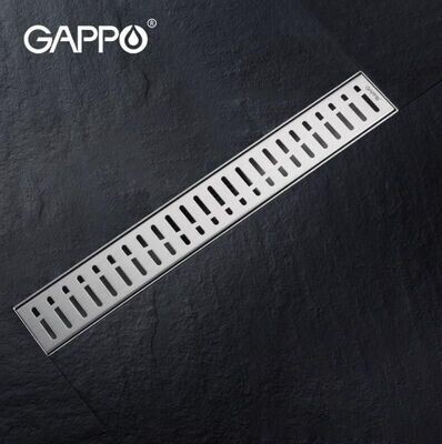 Душевой трап Gappo G84007-3 (70х400 мм, сатин)