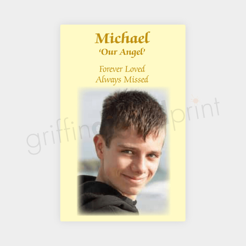 In Memoriam Wallet Cards- Assorted Designs