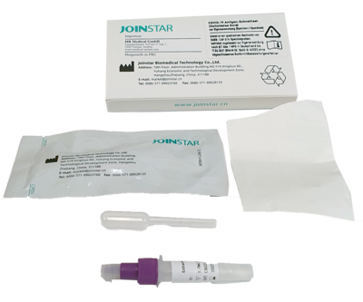 10 Antigen Corona Laientest -Spucktest
Joinstar 10 Antigen Corona Laientest -Spucktest
Joinstar