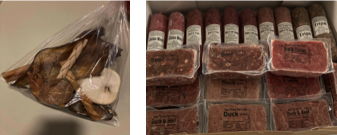 20 Mixed Raw Meats Boxed and with a Treat Bag. 20 Mixed Raw Meats Boxed and with a Treat Bag.