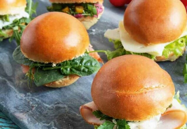 Brioche Burger [Hähnchenbrust]