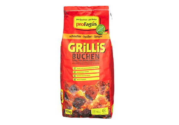 Pro Fagus Grillis Briketts 10 kg Pro Fagus Grillis Briketts 10 kg