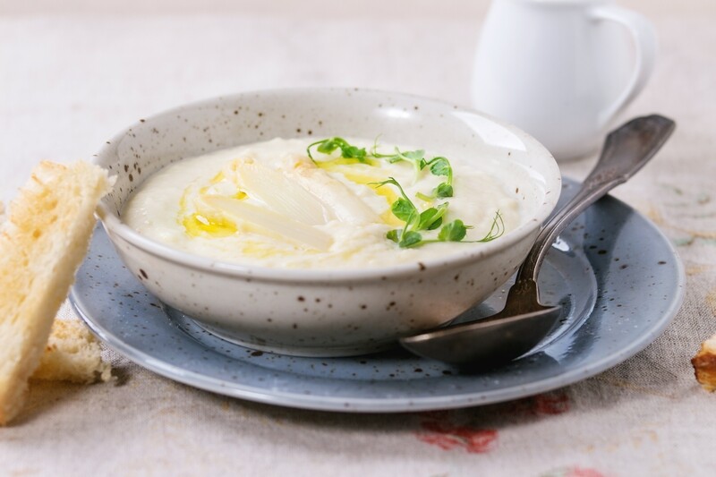 Spargelcremesuppe