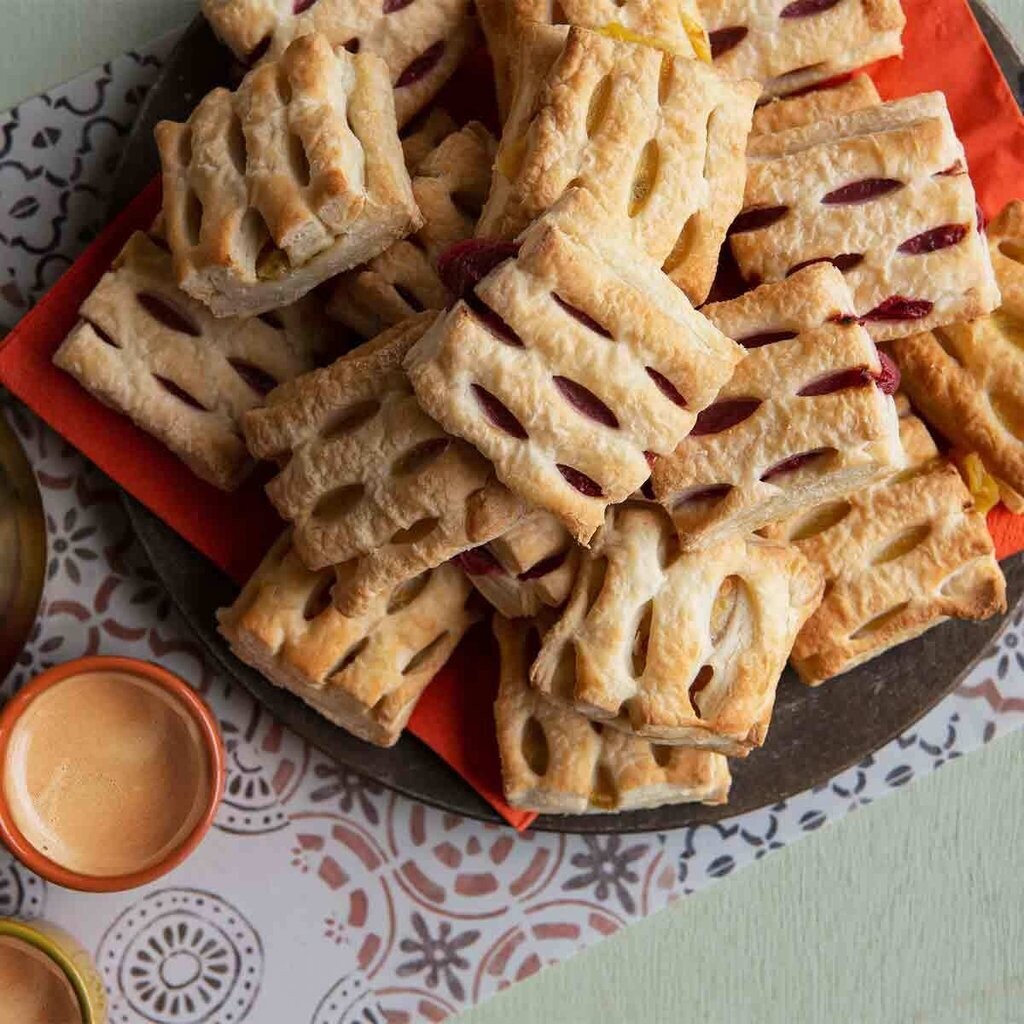 süßer Blätterteigmix [vegan]