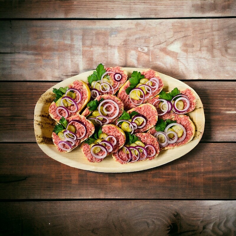 Knusperbrötchen [Mett]