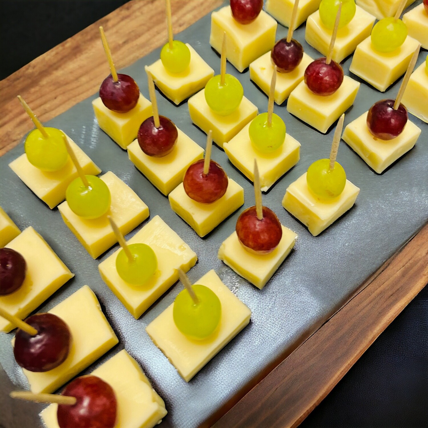 Gouda-Trauben-Spieß