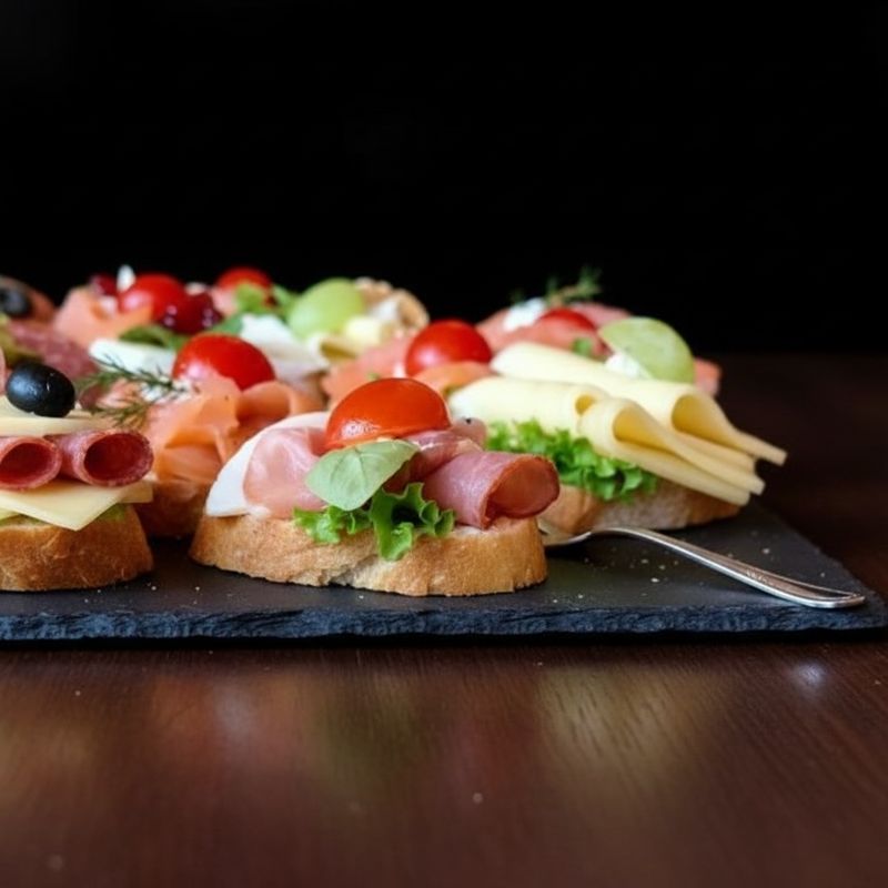 Baguetteschnittchen [Käse]