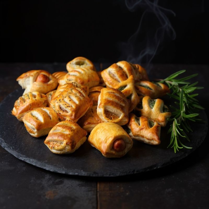 Mini Blätterteig Häppchen