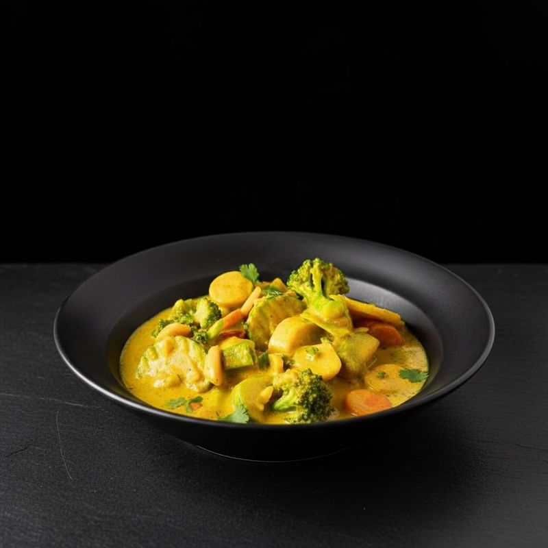 Gemüsecurry mit Basmatireis