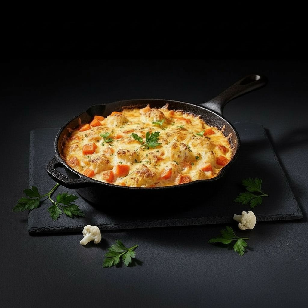 Kartoffel-Gemüse-Gratin