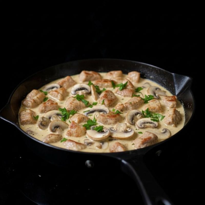 Schweinegeschnetzeltes