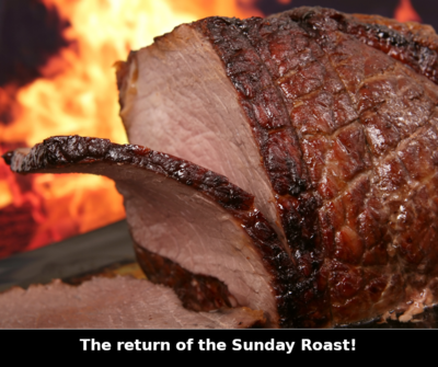 Sunday Lunch - Book in advance and save!