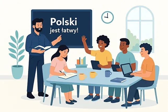 Polish lessons for the group of 2 children/students