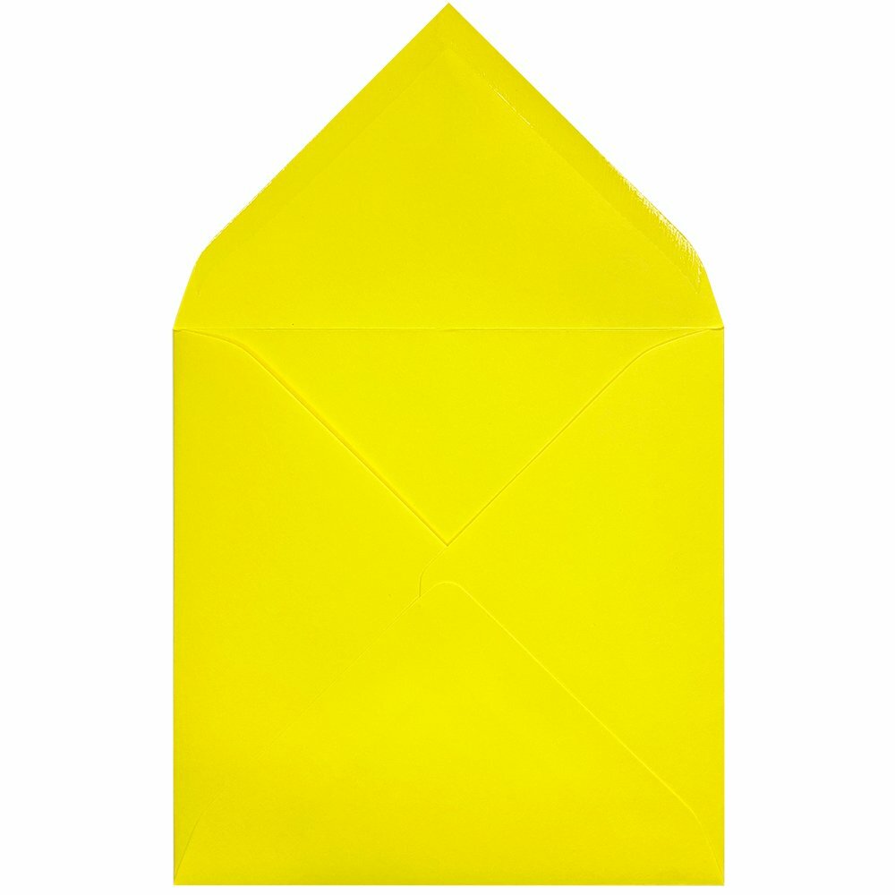Sobres Cuadrados | Basic Colors Amarillo Limón