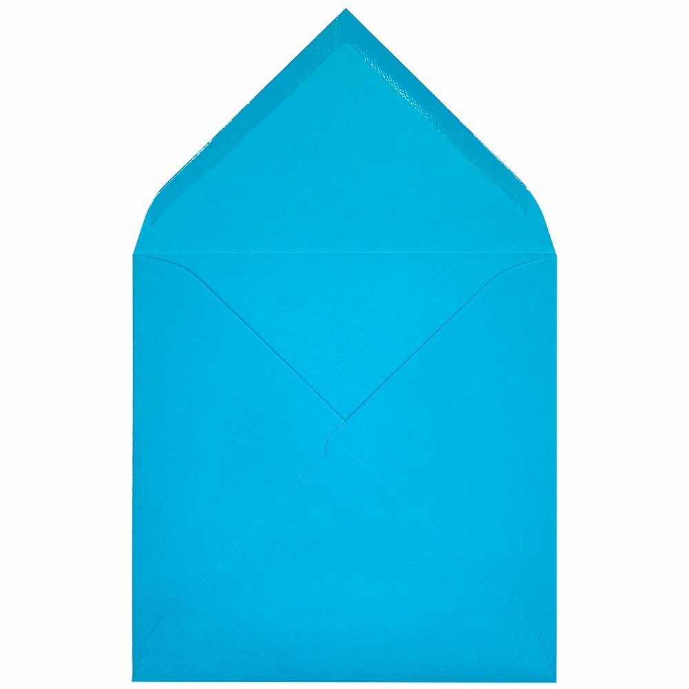 Sobres Cuadrados | Basic Colors Azul Cyan