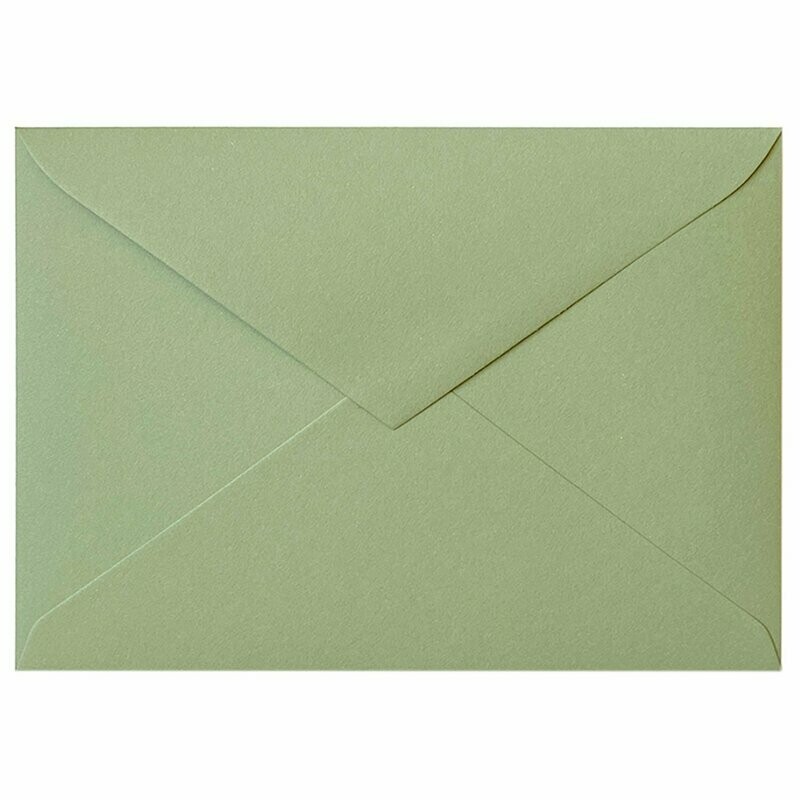 Sobres para invitaciones C5 | Rustic Cotton Greenery
