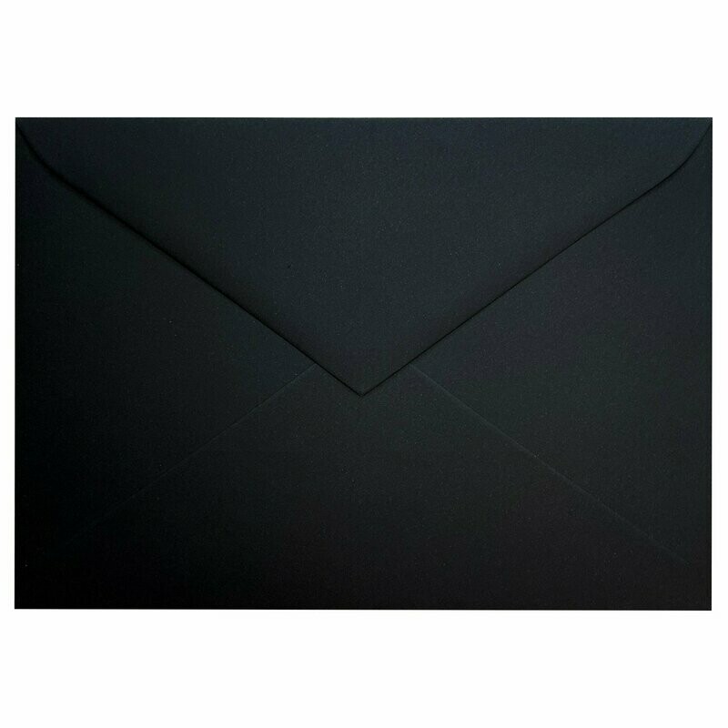 Sobres para invitaciones C5 | Basic Colors Negro