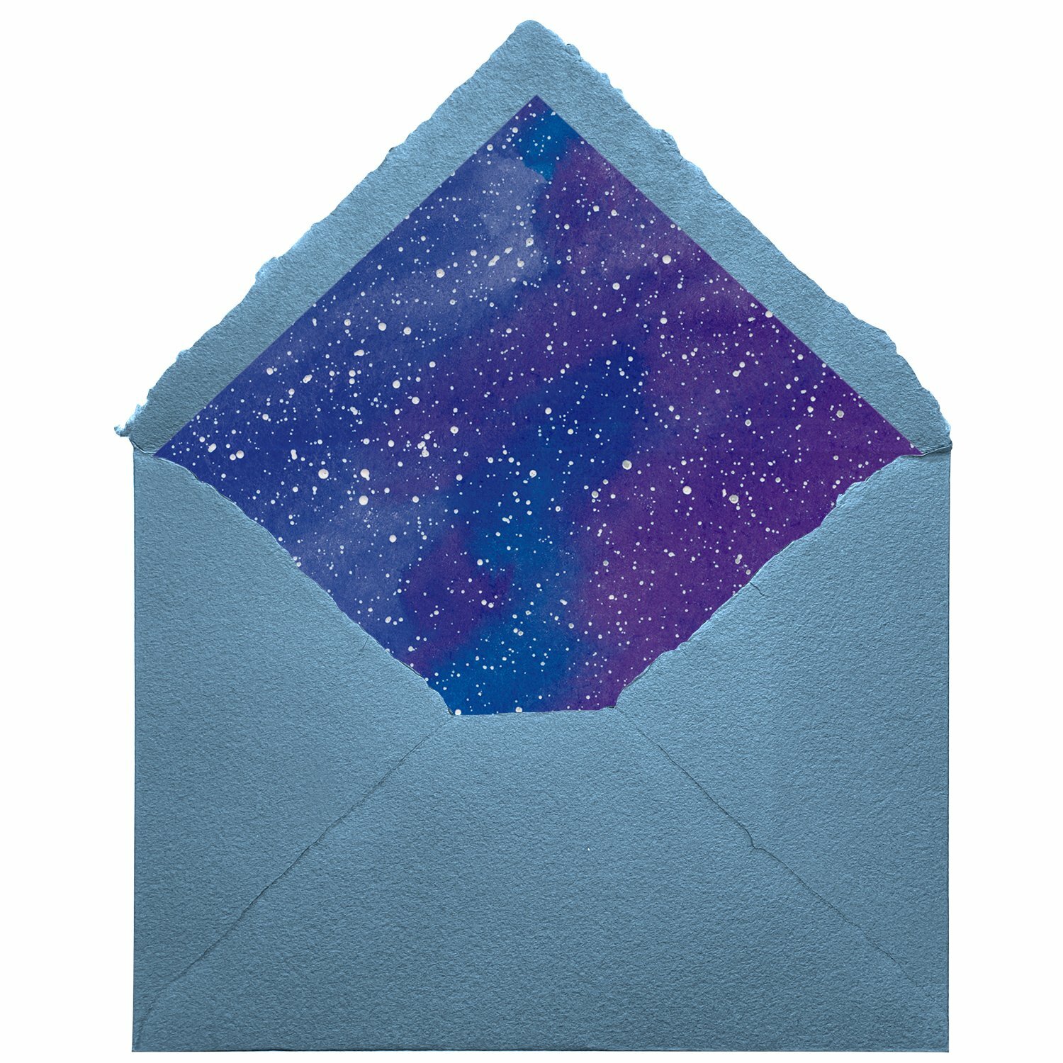 Sobres artesanales forrados estampados | Cosmos